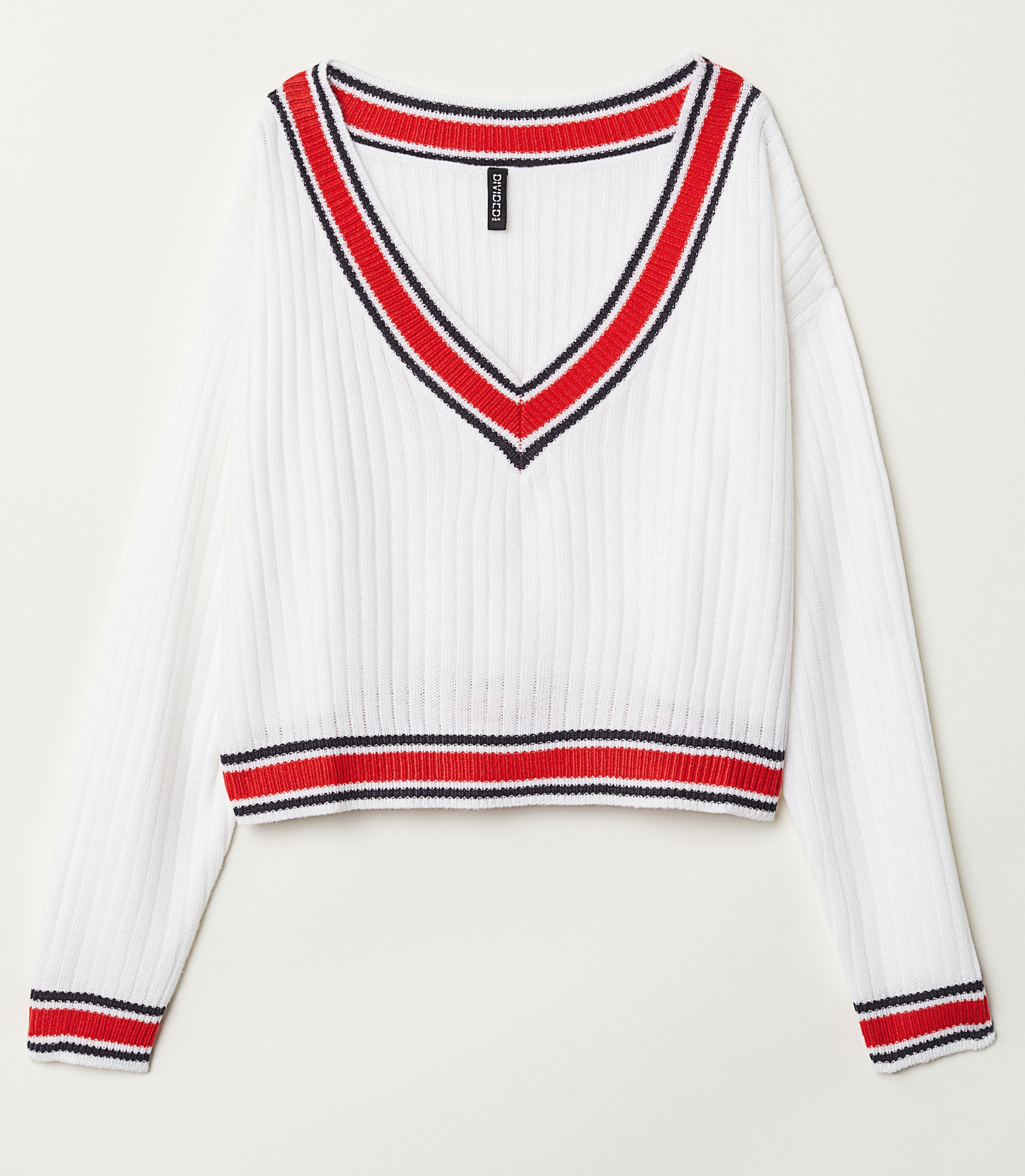 

Пуловер H&M 0665975-8 M Белый