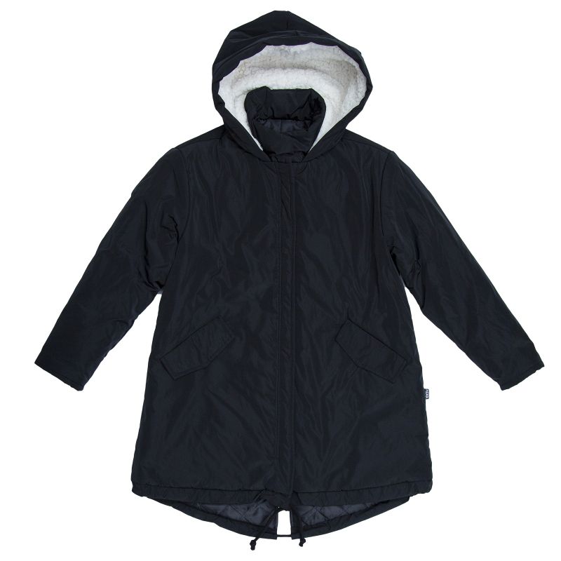 

Парка с утеплением PLEASE kids 152 см Черный 17160B