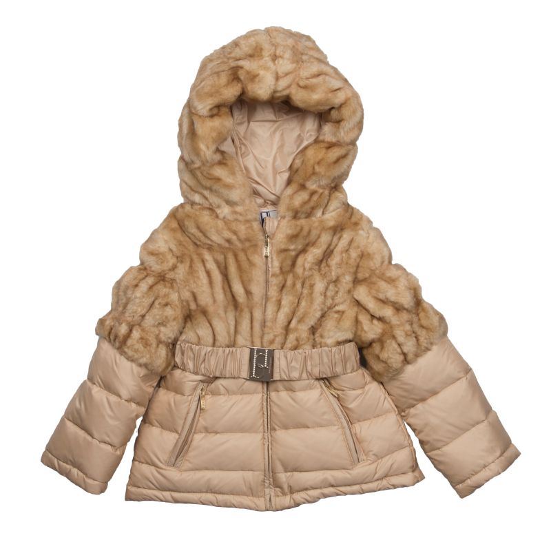 

Зимняя куртка с мехом DB KIDS 98 см Бежевый 16604