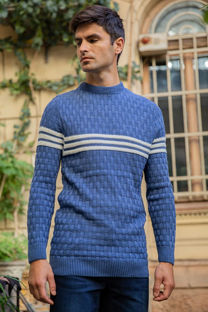 

Свитер White 2029-3 2XL Синий