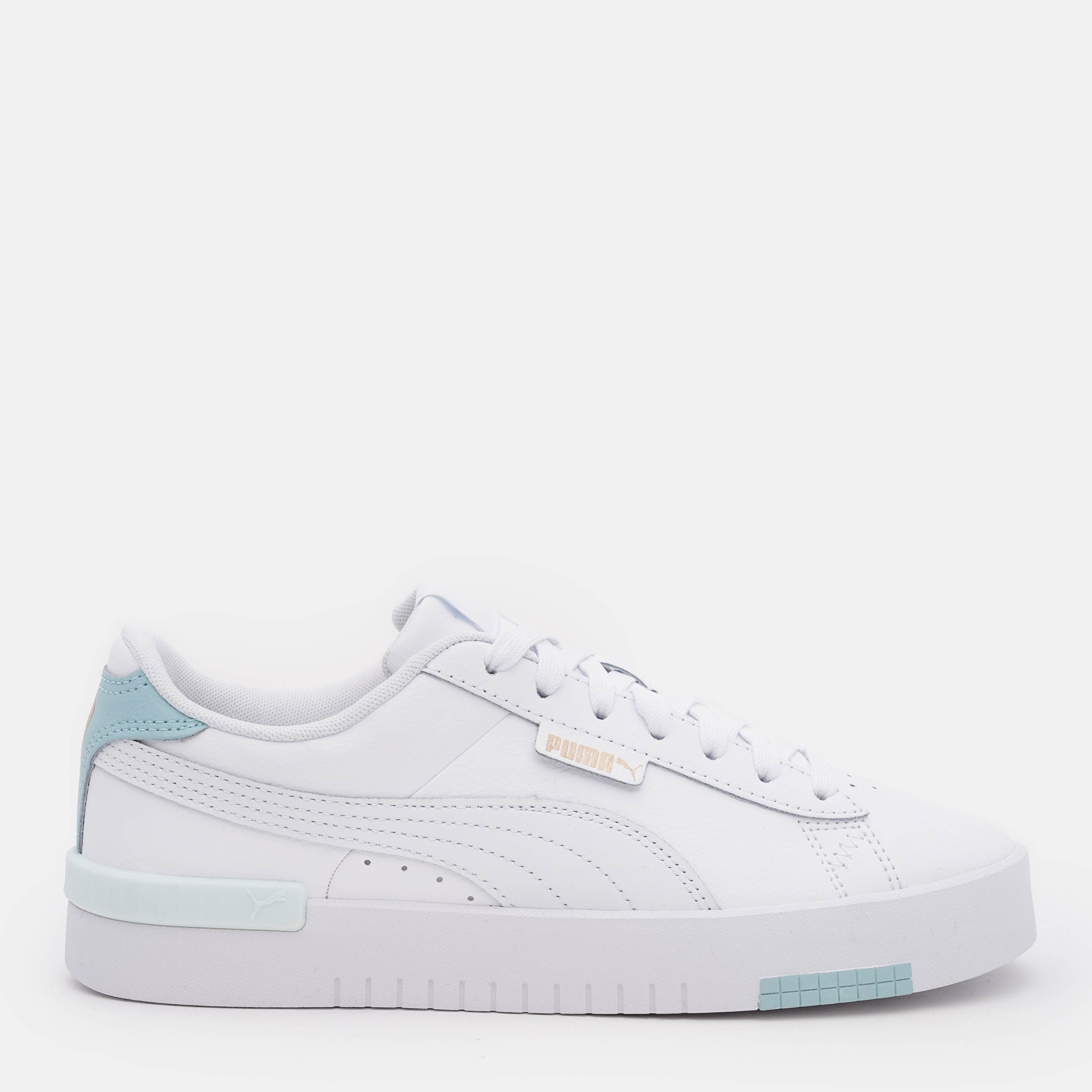 Акція на Жіночі кеди низькі Puma Jada Renew 38640123 39 (6UK) 25 см White/Turquoise/Surf від Rozetka