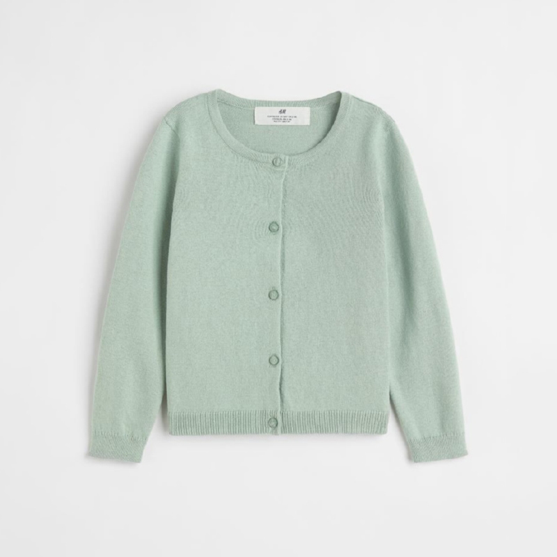 Акція на Кардиган жіночий H&M 060579541_green S Світло-зелений від Rozetka