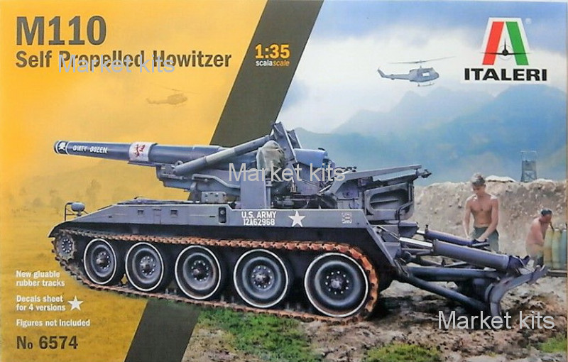 

Самоходная гаубица M110 Howitzer 1:35 ITALERI (IT6574)