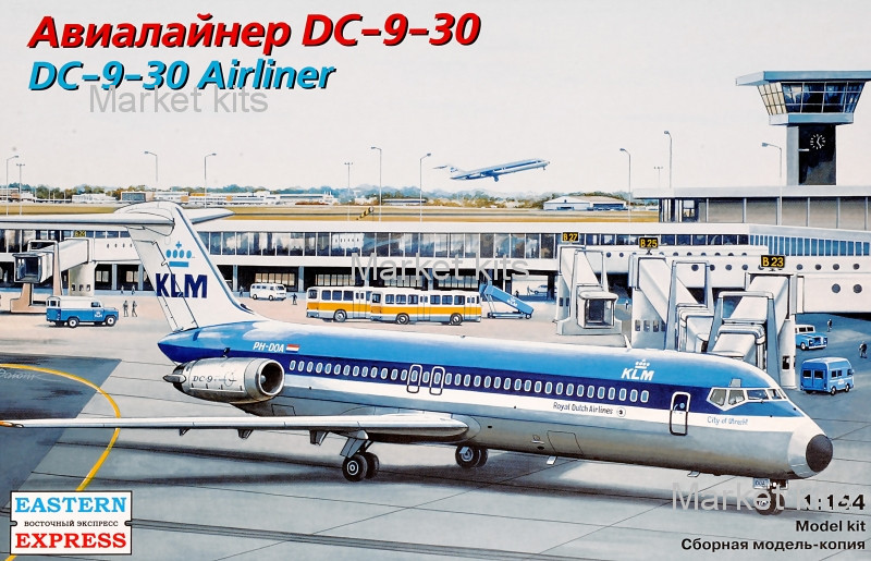 

Авиалайнер DC-9-30 1:144 Eastern Express (EE144119)