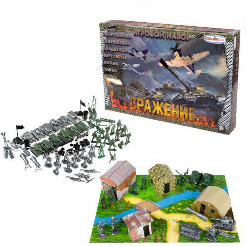

Игровой набор Солдатики Сражение Colorplast 1-049 (TC146653)
