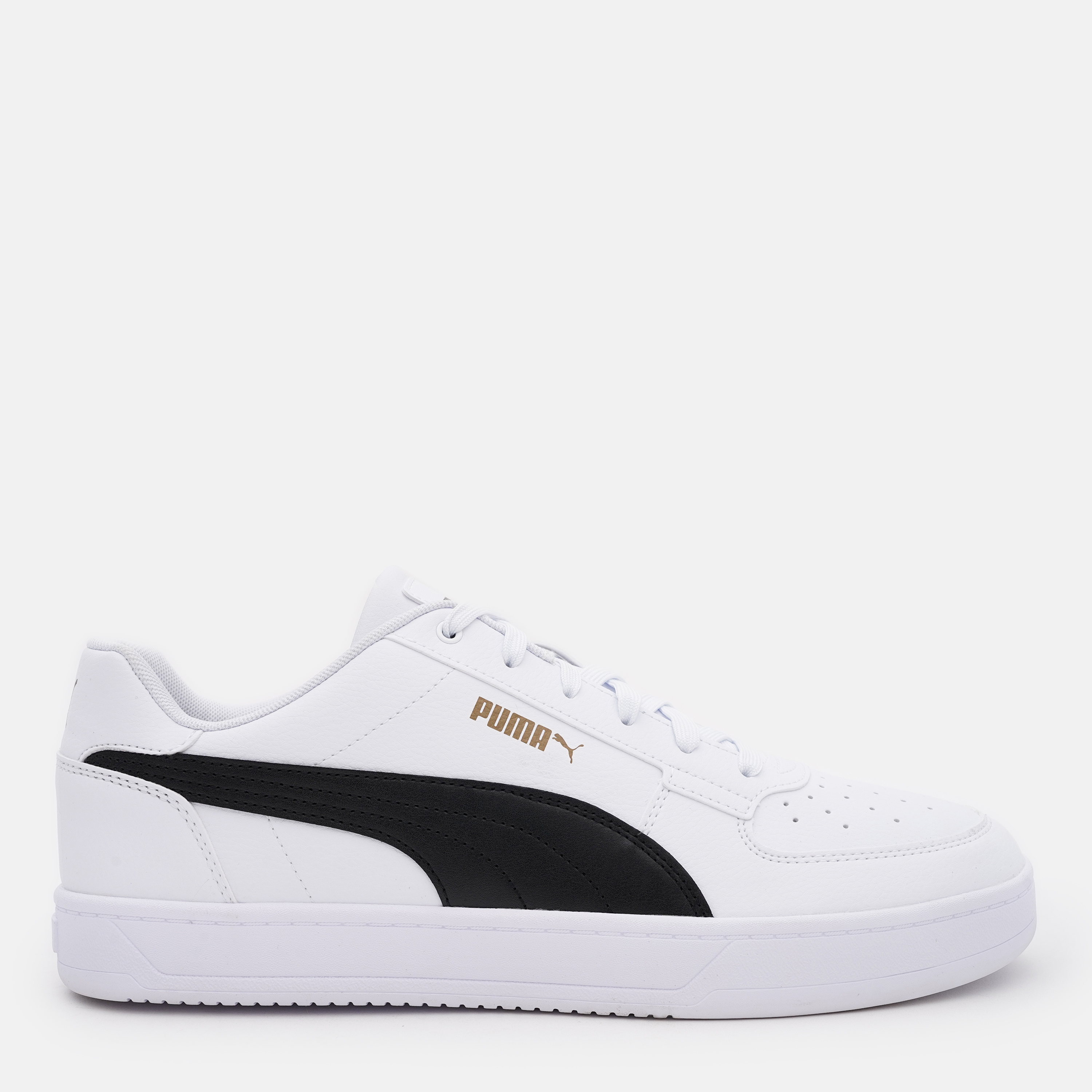 Акція на Чоловічі кеди низькі Puma Caven 2.0 39229003 40 (6.5UK) 25.5 см Puma White-Puma Black-Gold від Rozetka