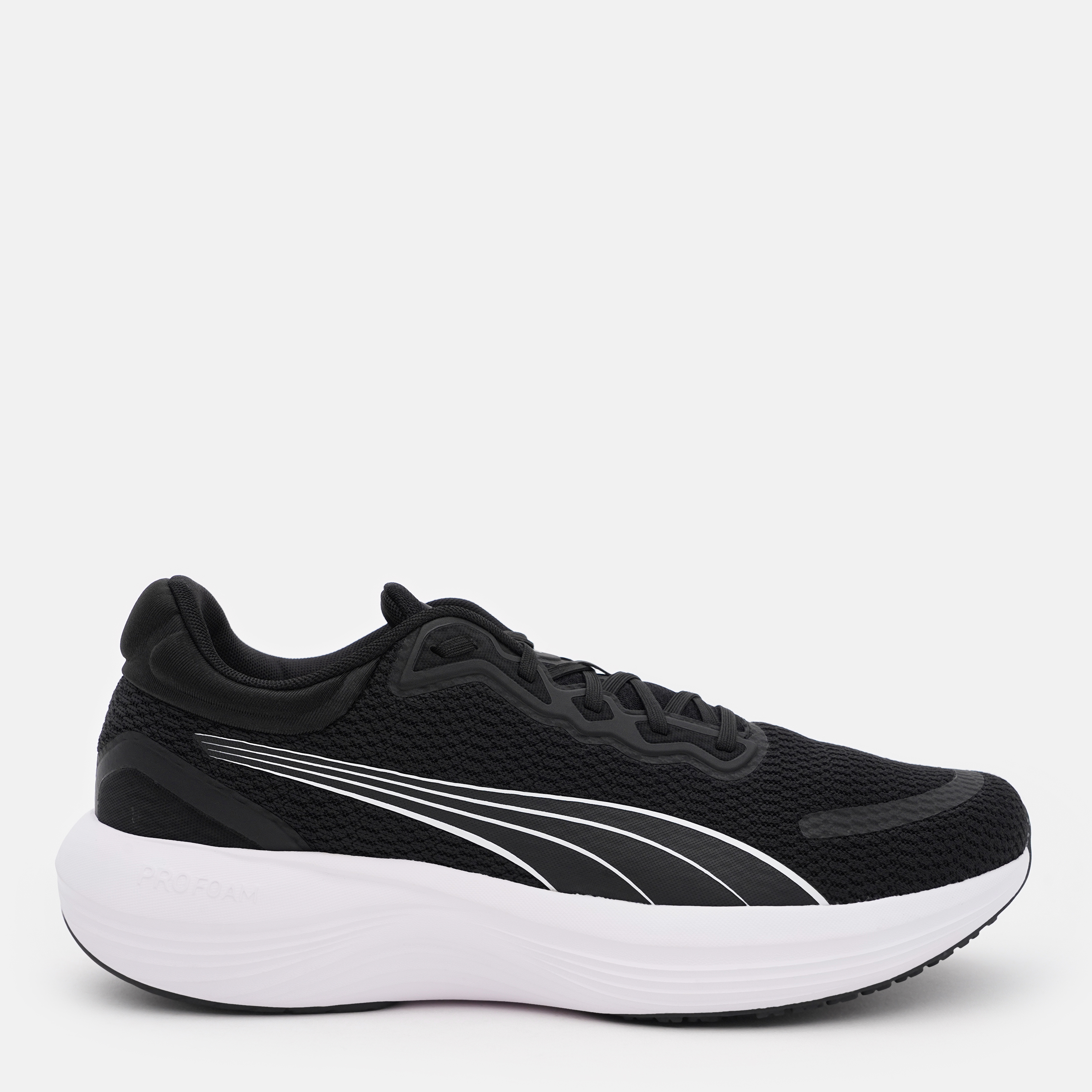 Акція на Чоловічі кросівки для бігу Puma Scend Pro 37877601 43 (9UK) 28 см Puma Black-Puma White від Rozetka