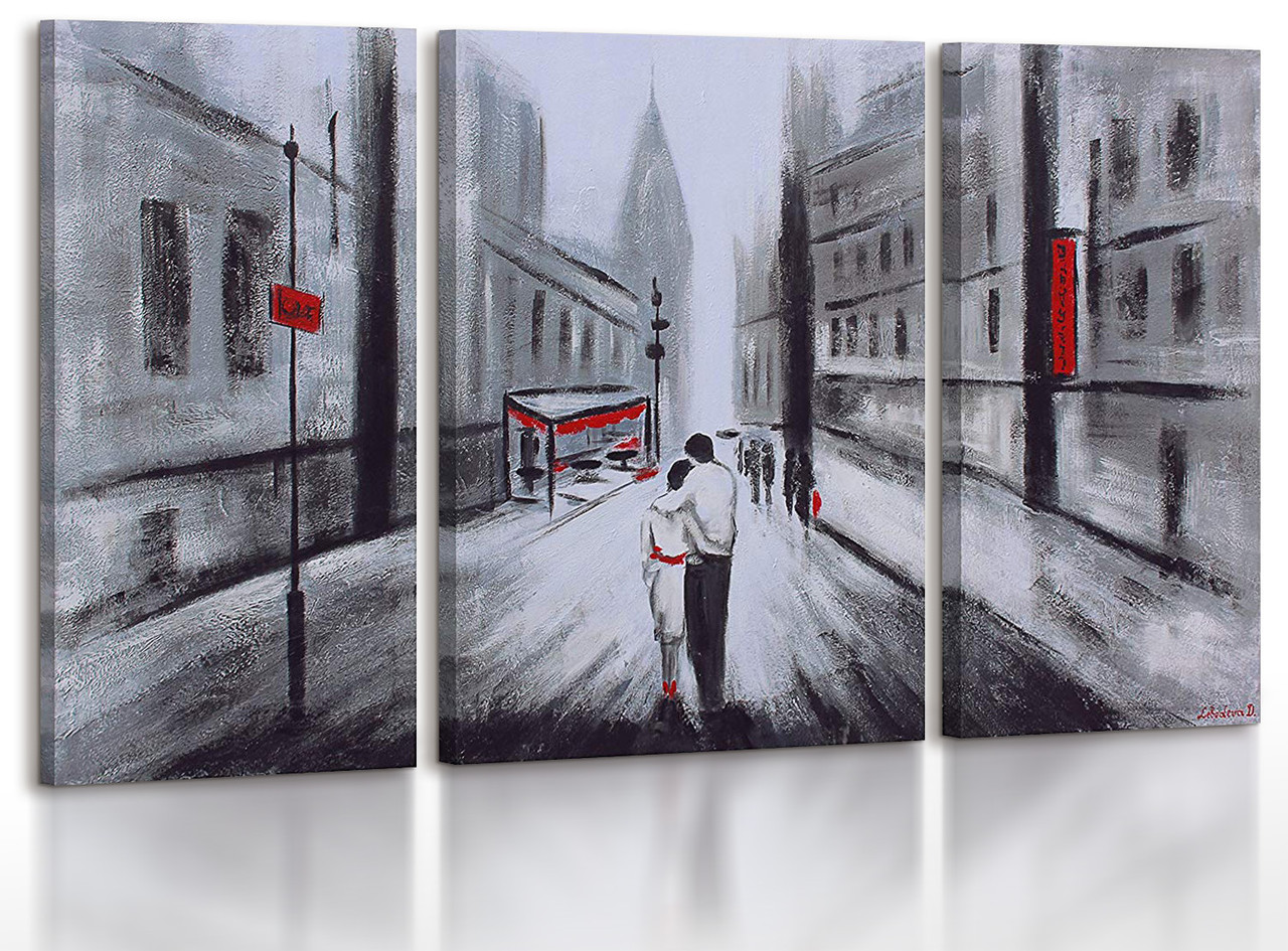 

100% Рисованая картина акриловыми красками на холсте YS-Art 120х70см