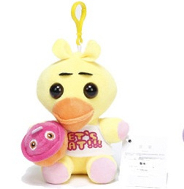 

Мягкая игрушка брелок Пять ночей с Фредди Chica Чика 11 см FNAF48-42