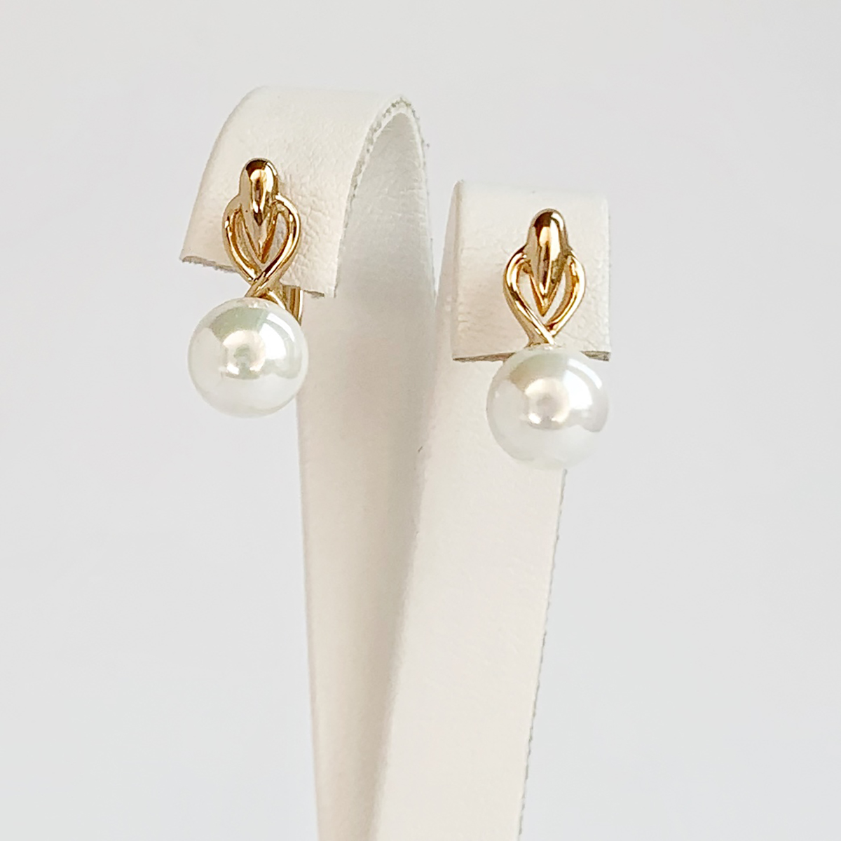 

Серьги Xuping из медицинского золота, жемчуг "майорка", позолота 18K, 24990