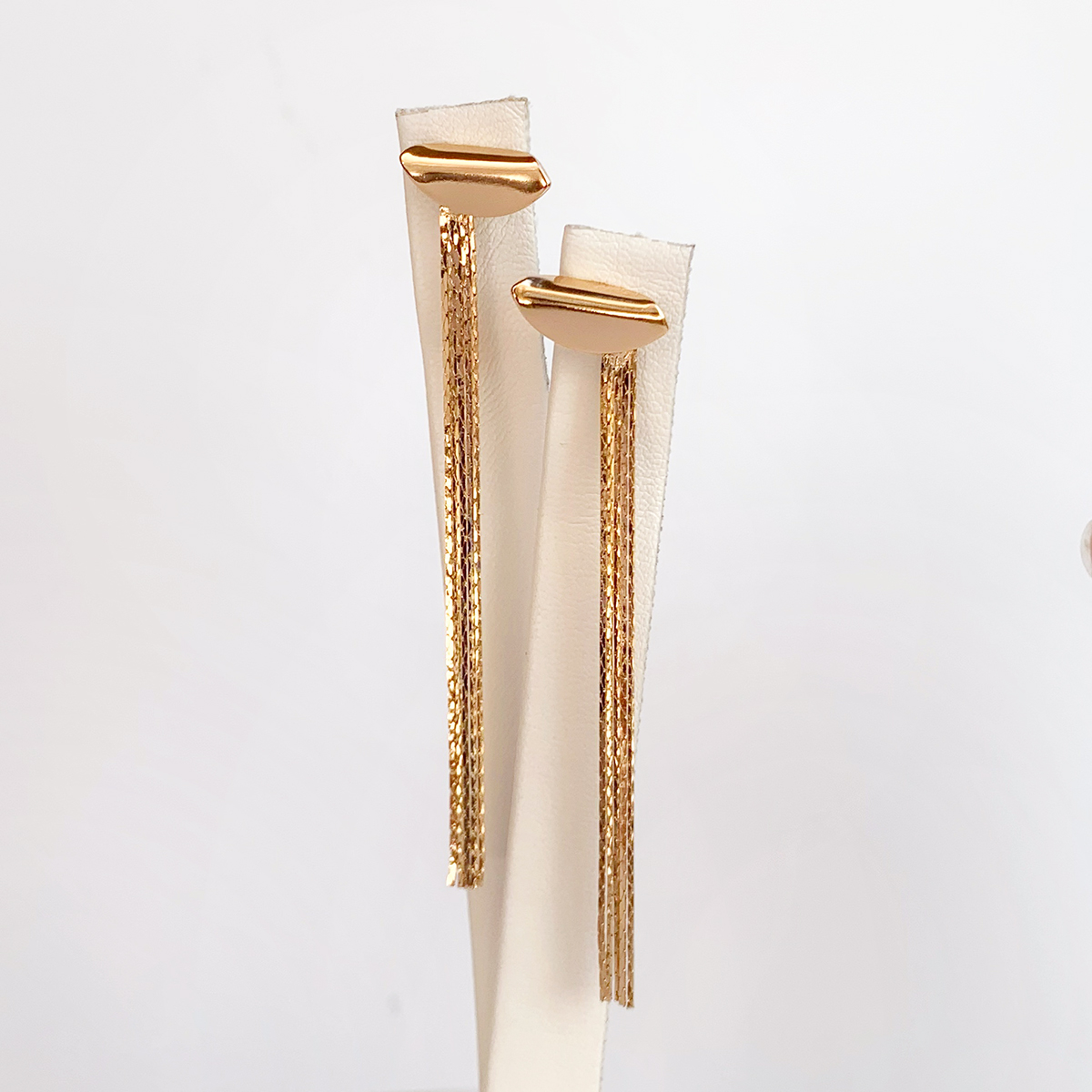 

Серьги-подвески Xuping из медицинского золота, позолота 18K, 24921