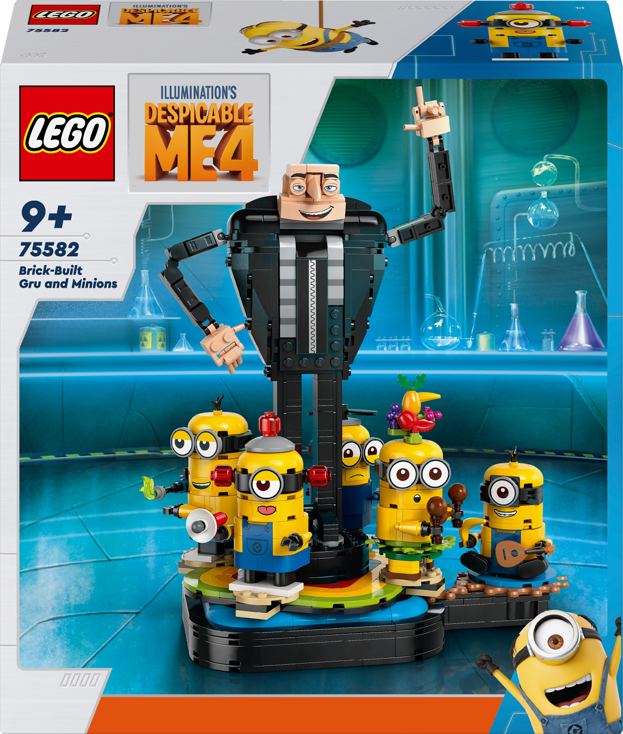 NARSにて Конструктор LEGO Despicable Me Ґру й посіпаки з кубиків 839