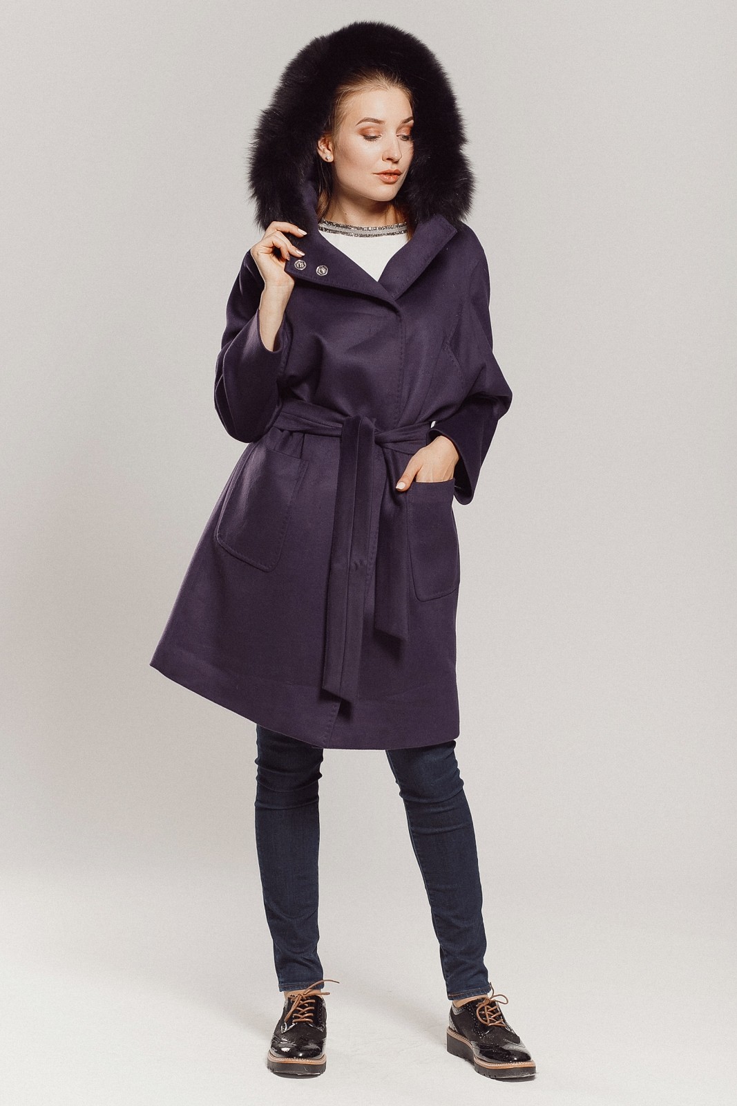 

Пальто Esmeralda 44 Фиолетовый (7354)
