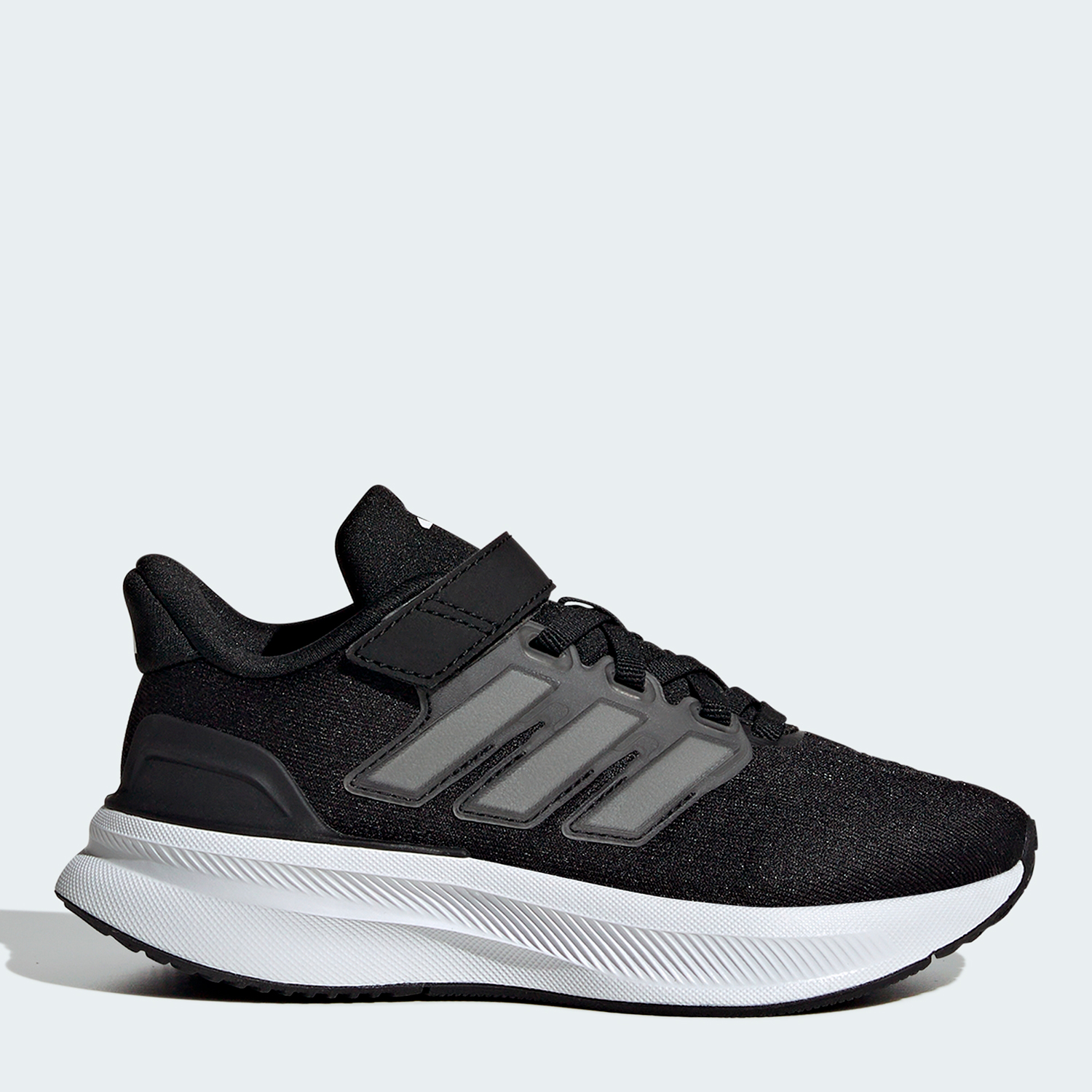 Акція на Дитячі кросівки для хлопчика Adidas Ultrarun 5 El C IF4151 28.5 Чорні від Rozetka