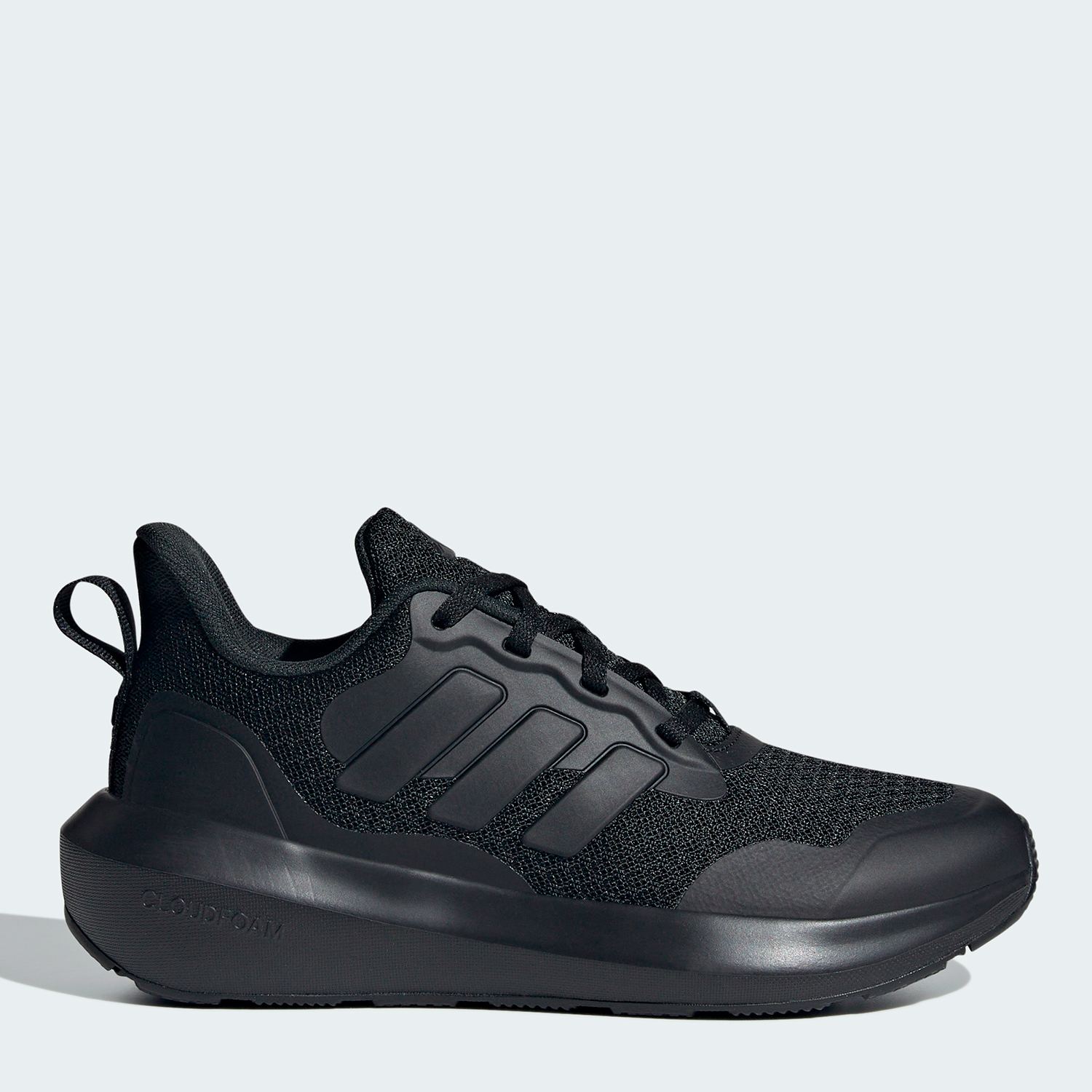 Акція на Підліткові кросівки для хлопчика Adidas Fortarun 3.0 J IH2843 35.5 Чорні від Rozetka