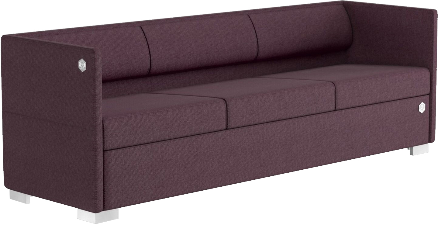 

Диван Kulik System LOUNGE 3 Фиолетовый