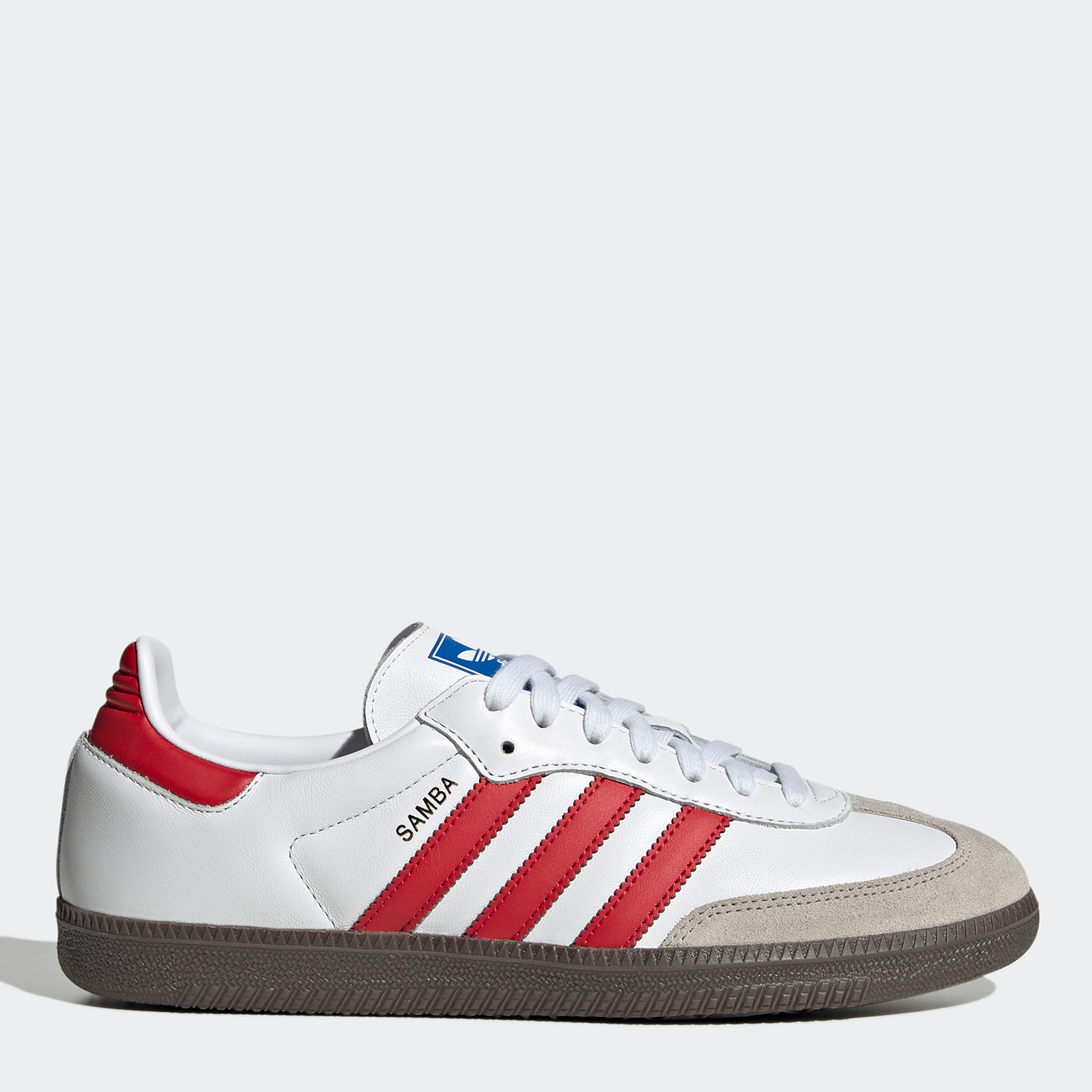 Акція на Чоловічі кеди низькі Adidas Samba Og IG1025 43.5 (9UK) 27.5 см Samba Og Ftwwht/Betsca/Supcol від Rozetka