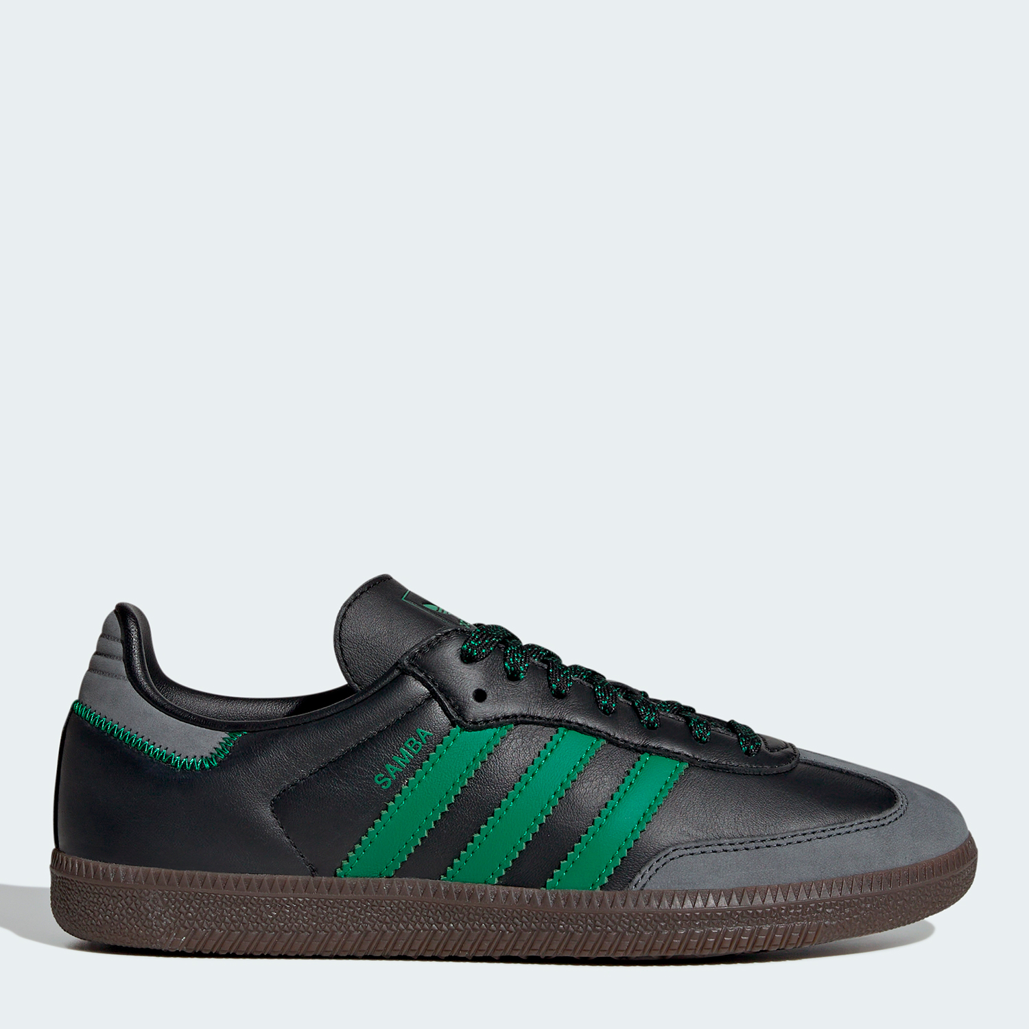 Акція на Жіночі кеди низькі Adidas Samba Og W IE6520 36 (3.5UK) 22.2 см Samba Og W Cblack/Green/Gresix від Rozetka