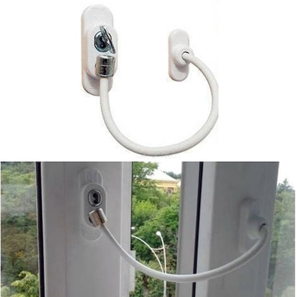

Замок безопасности с тросом Penkid Safety Lock SL-1 (белый)