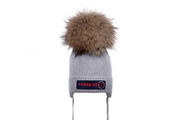 

Шапка зимняя Giamo ROB04-14n 50-52 см серый