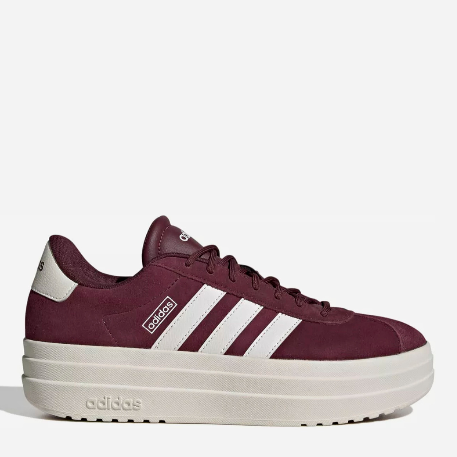 Акція на Жіночі кеди низькі Adidas Vl Court Bold IH0366 38.5 (5.5UK) 24 см Vl Court Bold Maroon/Cwhite/Owhite від Rozetka