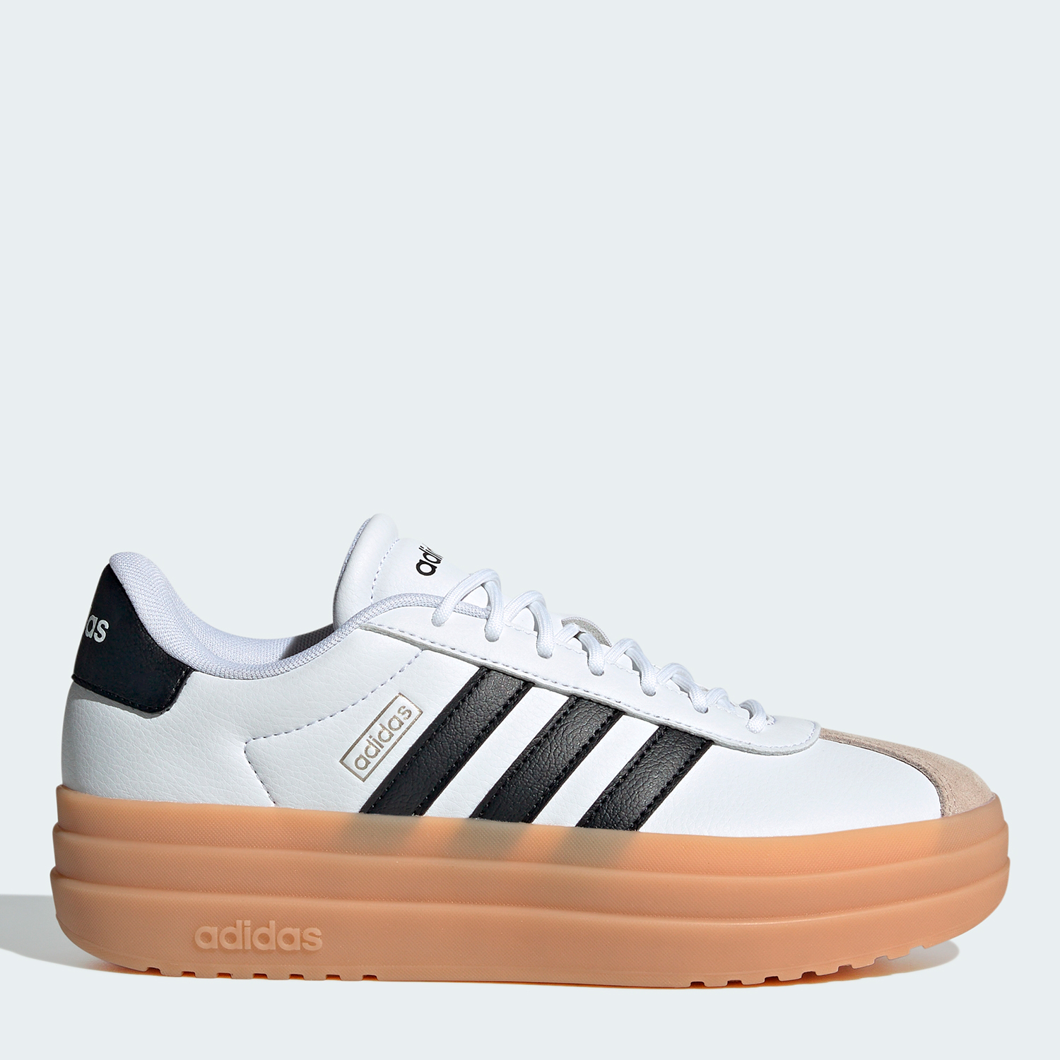 Акція на Жіночі кеди низькі Adidas Vl Court Bold IH3083 38.5 (5.5UK) 24 см Vl Court Bold Ftwwht/Cblack/Wonbei від Rozetka