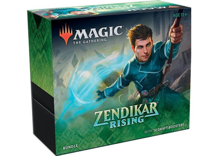 

Настольная игра Wizards of the Coast Magic The Gathering. Расцвет Зендикара: Бандл (MTG. Zendikar Rising: Bundle) + уникальное промо! (C7533000)