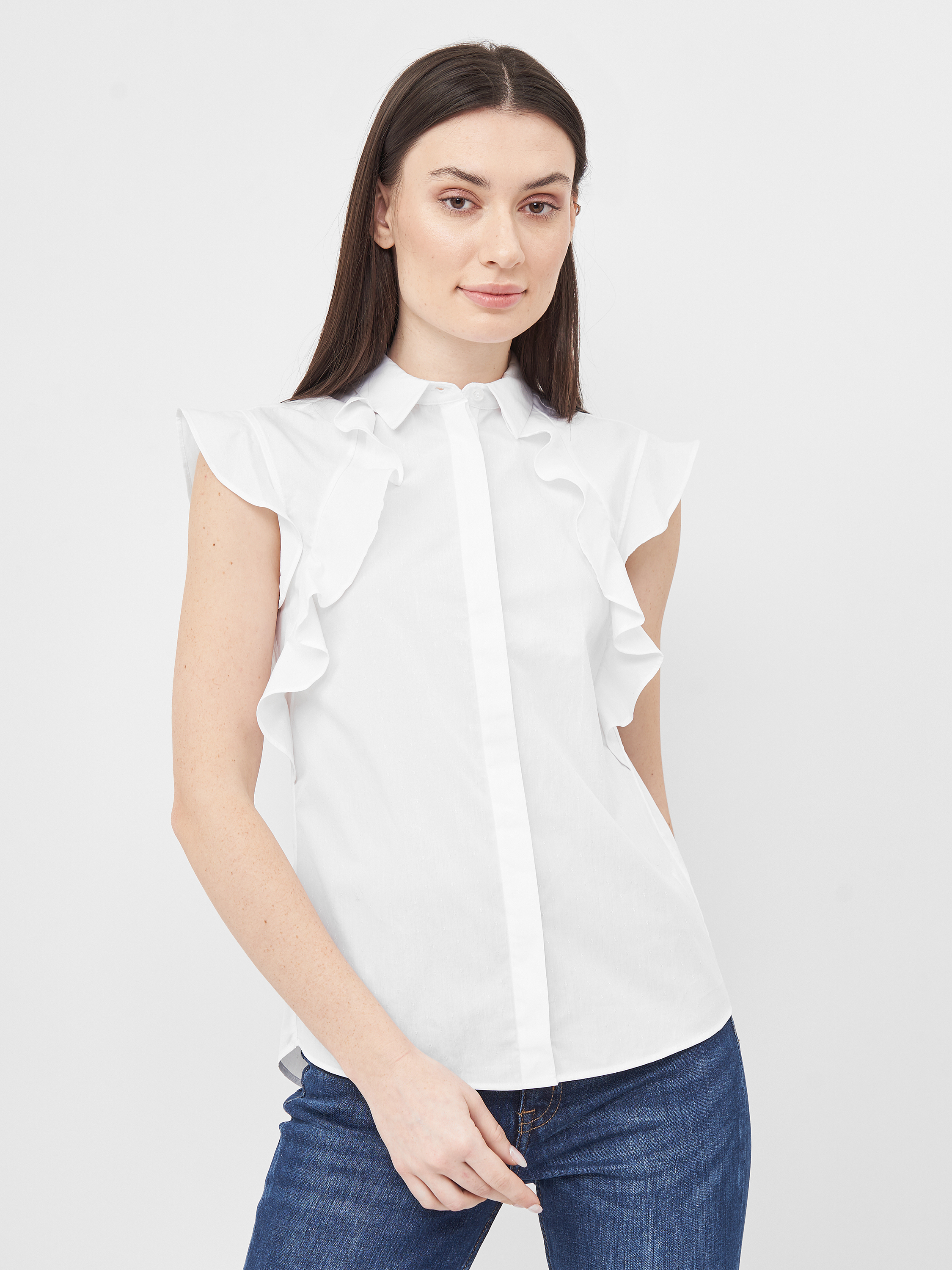 

Блузка H&M KK5672916 32 Белая