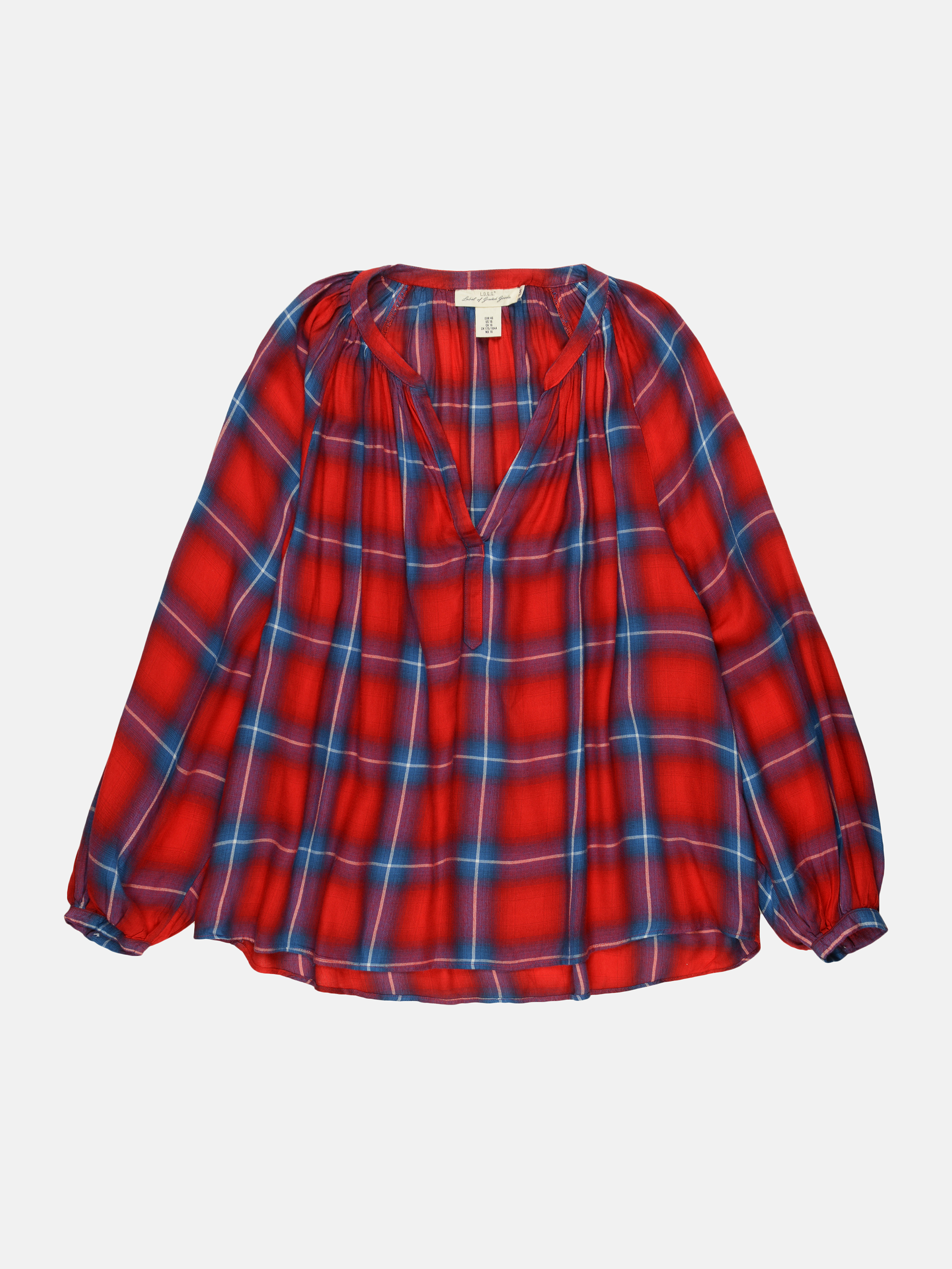 

Блузка H&M KK5488696 46 Красная