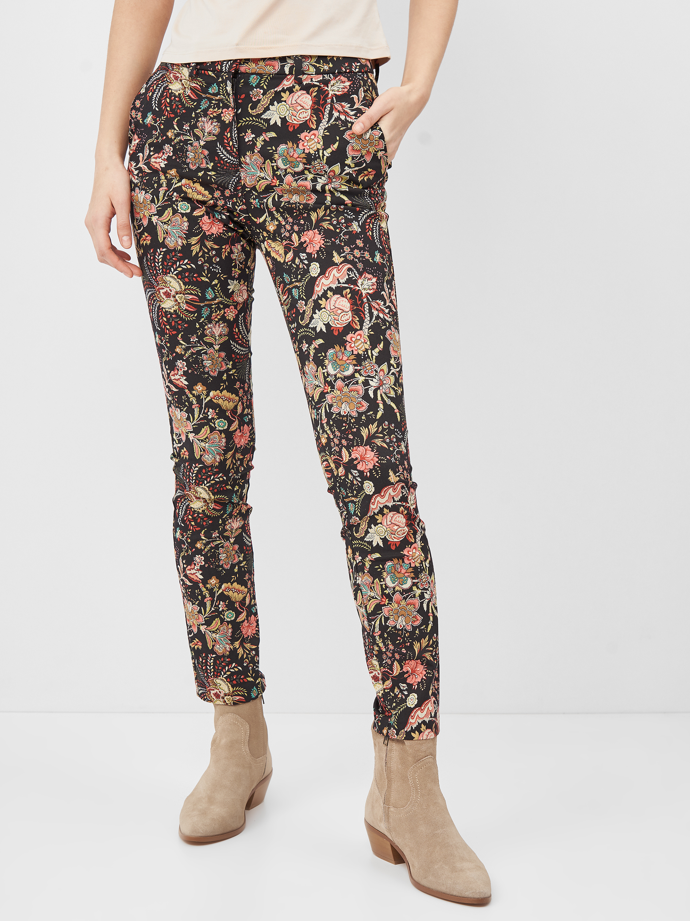 

Брюки H&M KK6121827 34 Комбинированные