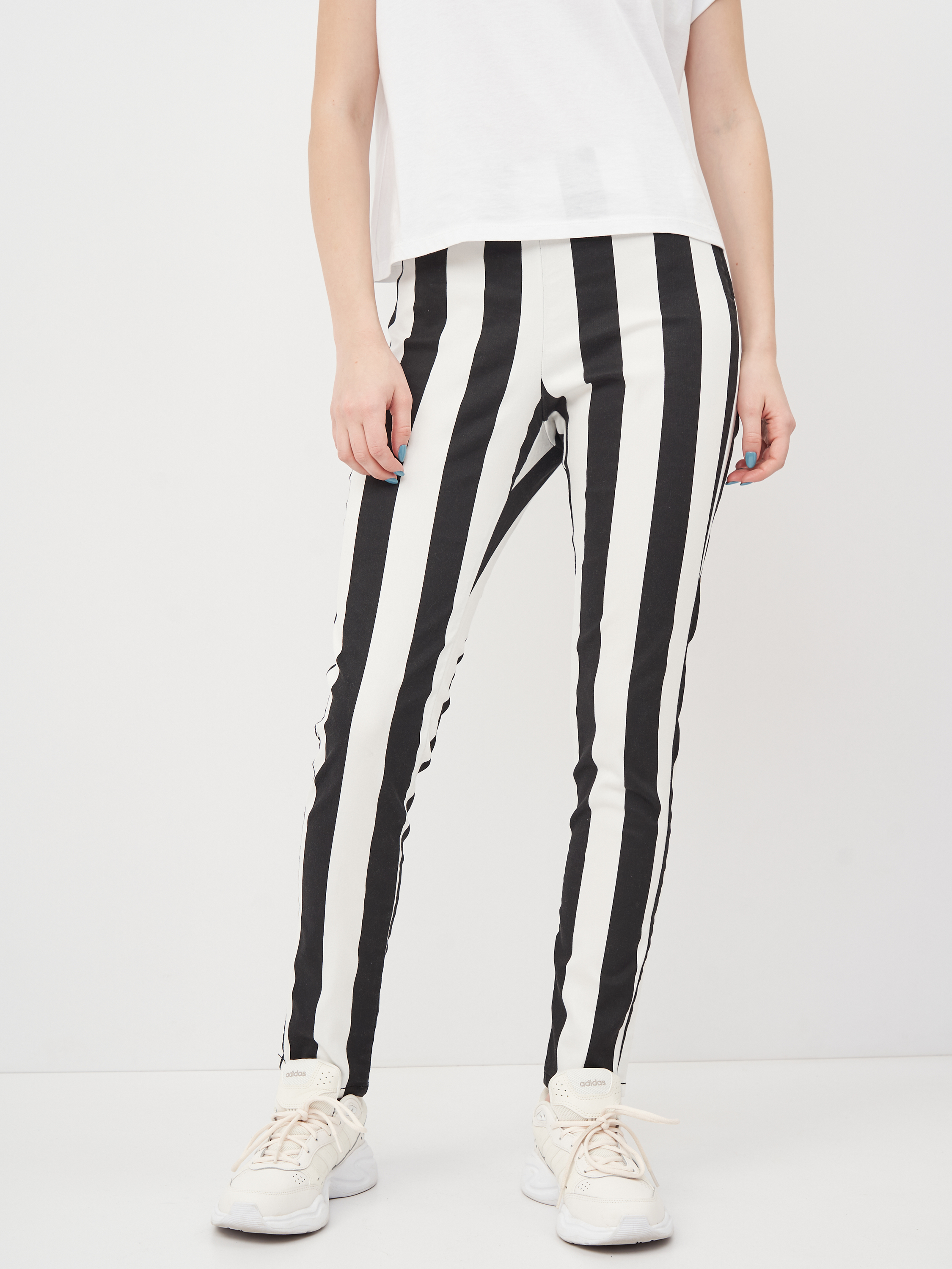 

Брюки H&M KK5821657 42 Белие-Черные