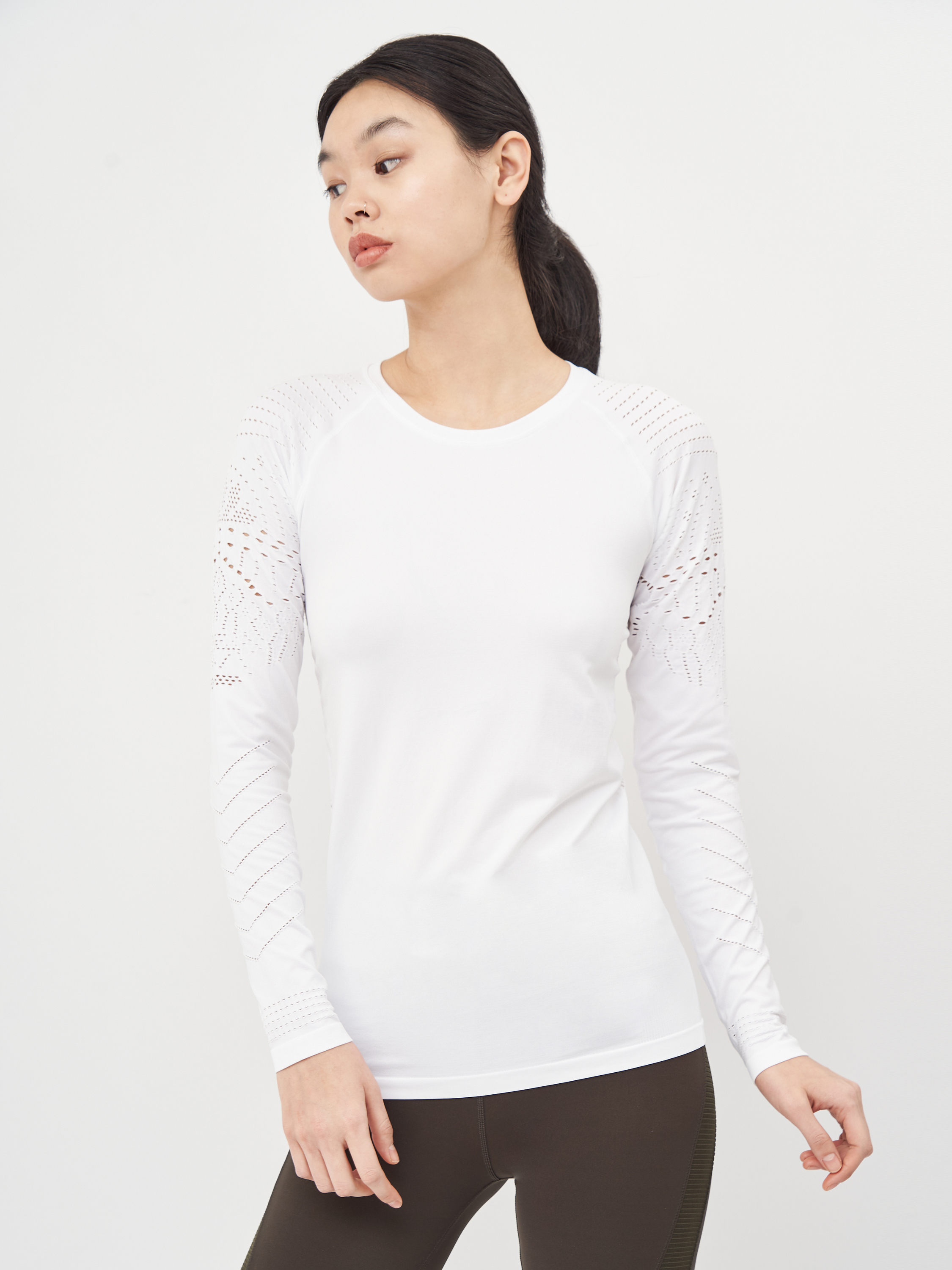 

Лонгслив H&M KK5680137 S Белый