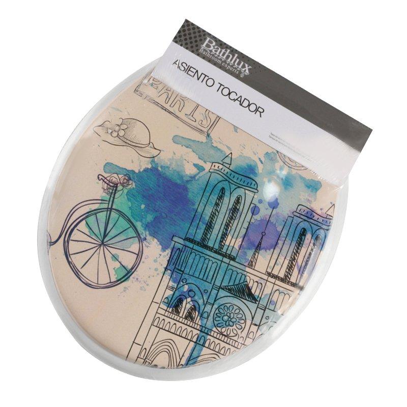 

Сиденье для унитаза Bathlux Menara Eiffel 50154 (SKL11-132589)