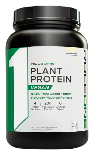

Растительный протеин (для веганов) Rule 1 Plant Protein - 580 г - Ванильный крем