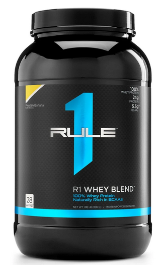 

Комплексный протеин Rule 1 Whey Blend - 893 г - Банан