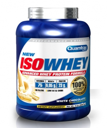 

Сывороточный изолят Quamtrax Iso Whey 2,3 кг - банан