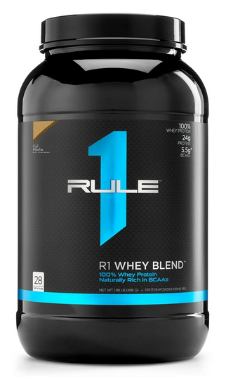 

Комплексный протеин Rule 1 Whey Blend - 925 г - Кофе мокко