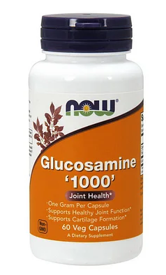 

Глюкозамин и Хондроитин NOW Foods Glucosamine 1000 мг - 60 веган капс
