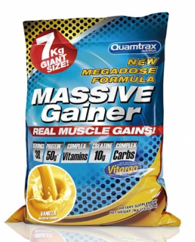 

Гейнеры Quamtrax Massive - 3,7 кг - шоколад