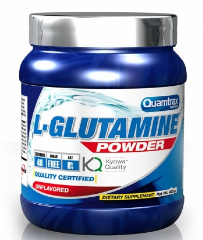 

Глютамин Quamtrax L-Glutamine - 400 г - голубой тропик