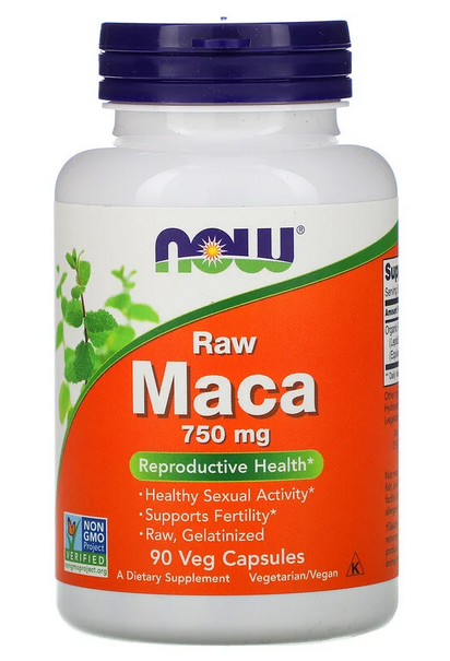 

Мужское здоровье NOW Foods Maca 750 мг - 90 веган капс