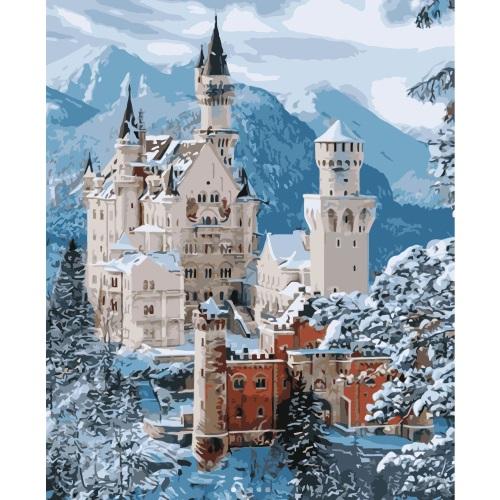 

Картина по номерам Dreamtoys Зимний замок, в термопакете 40х50 см (VA-1225)