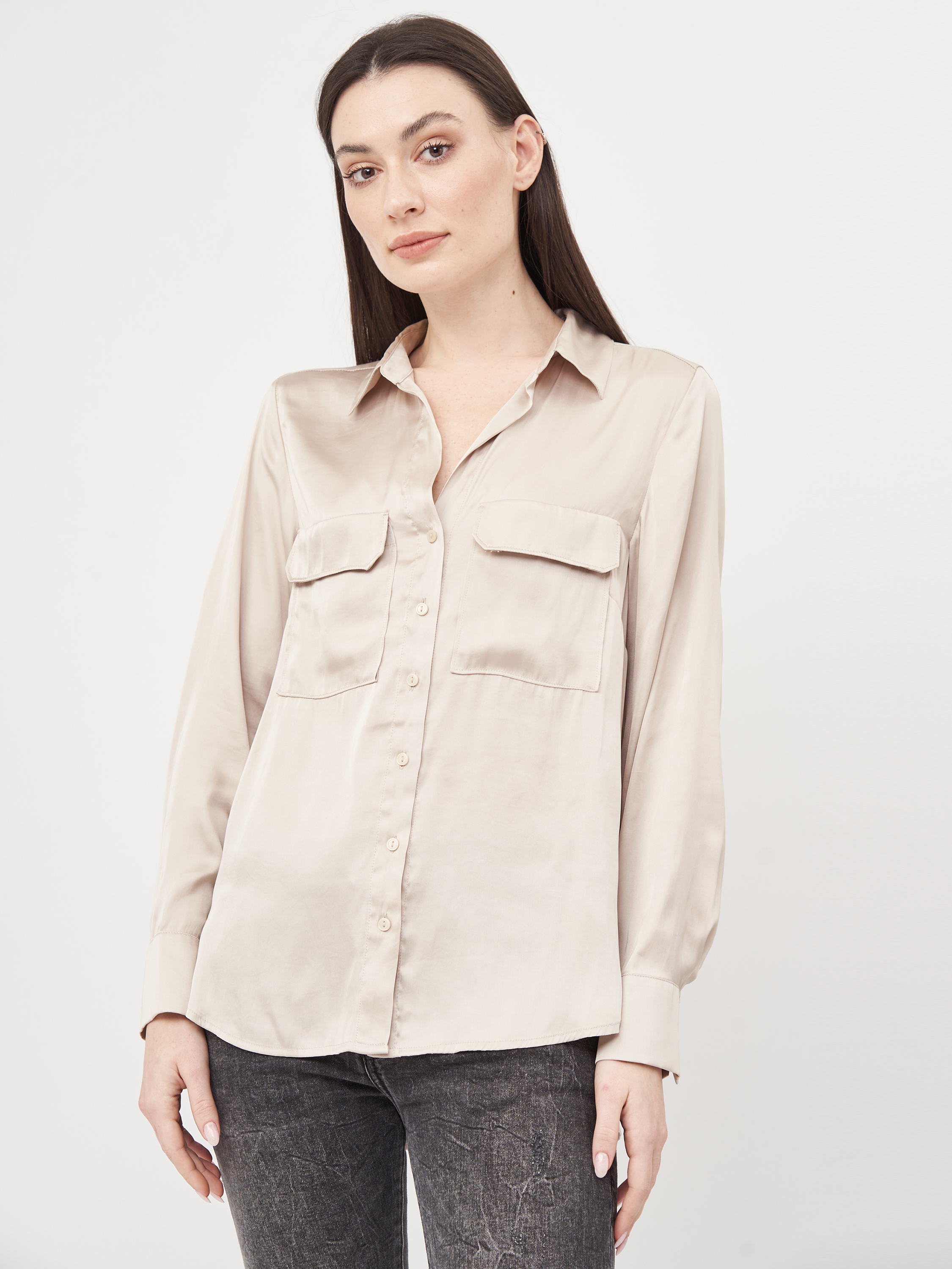 

Рубашка H&M KK6022937 36 Бежевая
