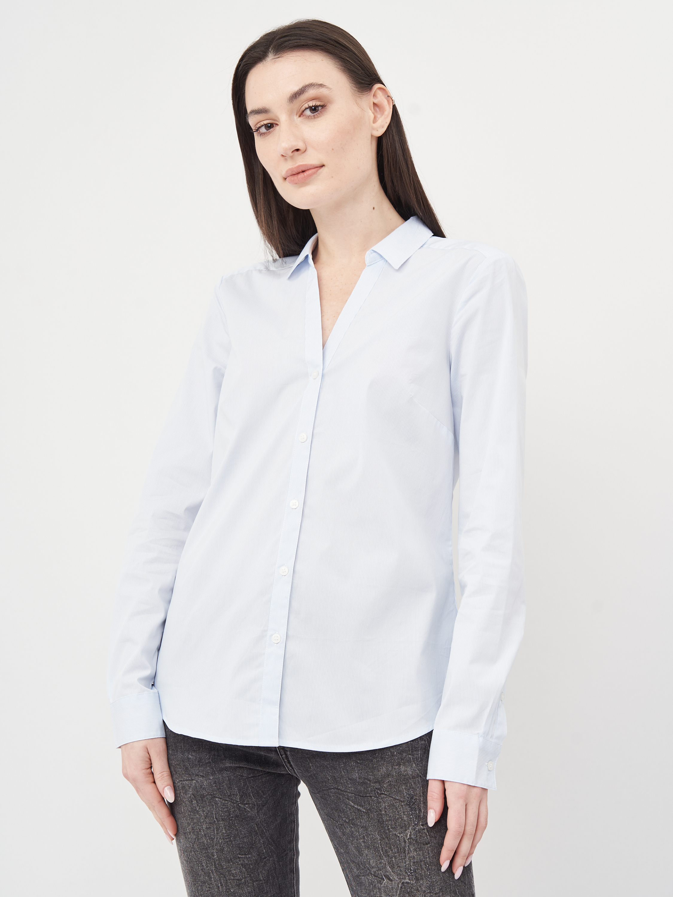 

Рубашка H&M KK5079097 38 Голубая