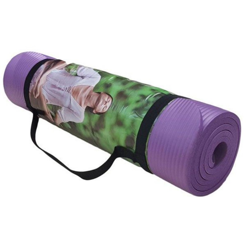 

Коврик для фитнесса и йоги FitGo 1800х800х10 мм, код: 5415-16V