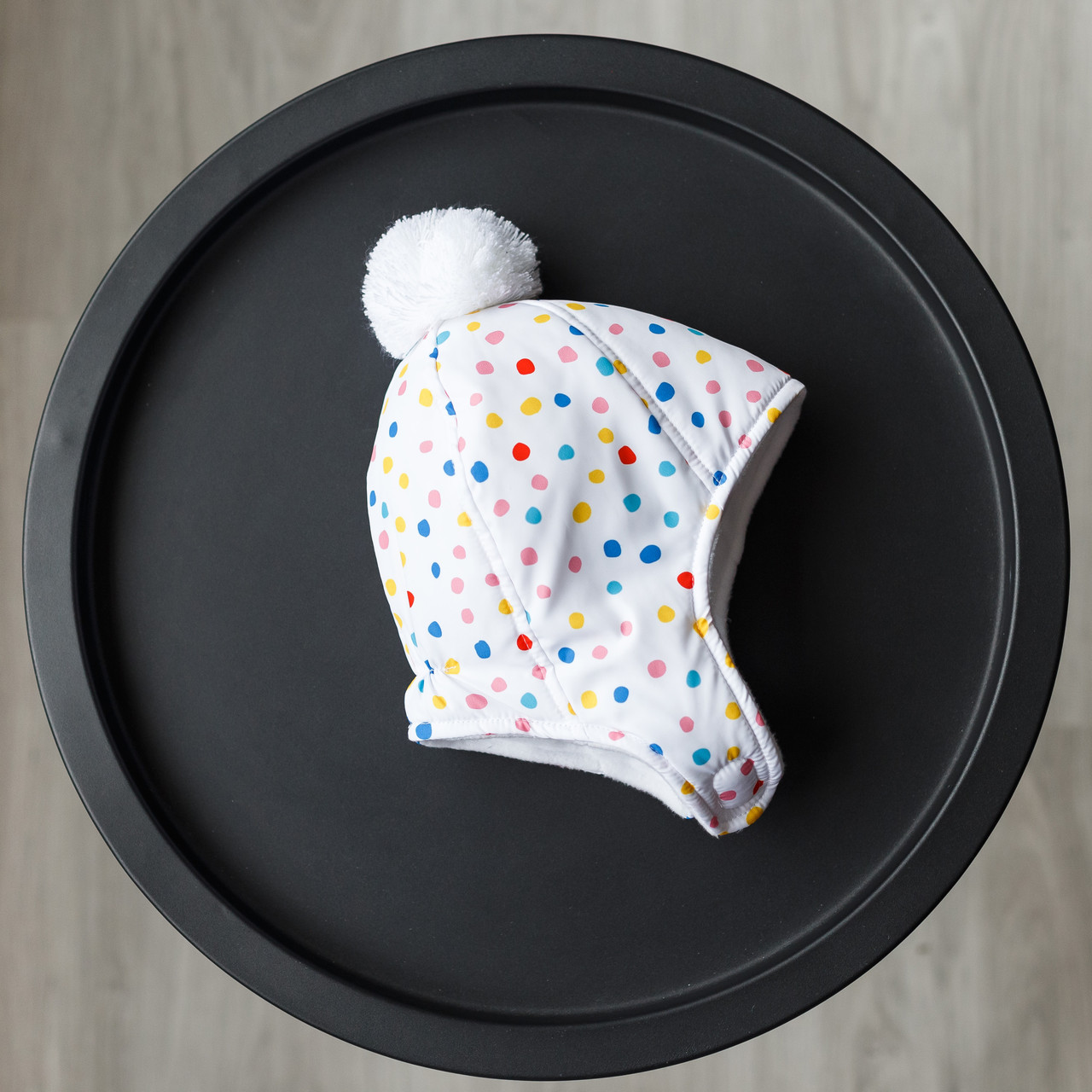 

Зимняя шапка Аляска MagBaby Горошек