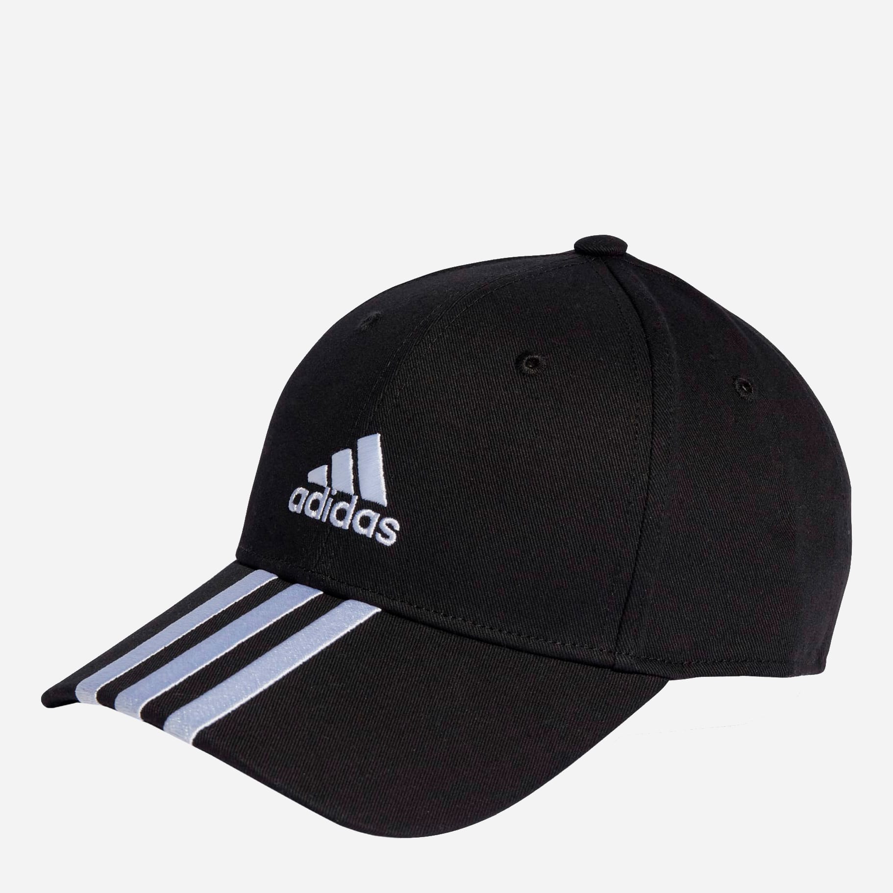 Акція на Кепка Adidas Bball 3S Cap Ct IB3242 56 Чорна від Rozetka