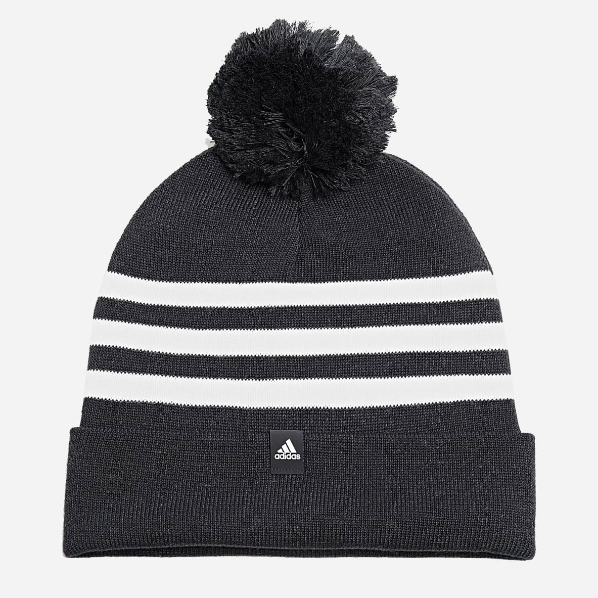 Акція на Шапка Adidas Pompom Beanie IT4630 58 Чорна від Rozetka