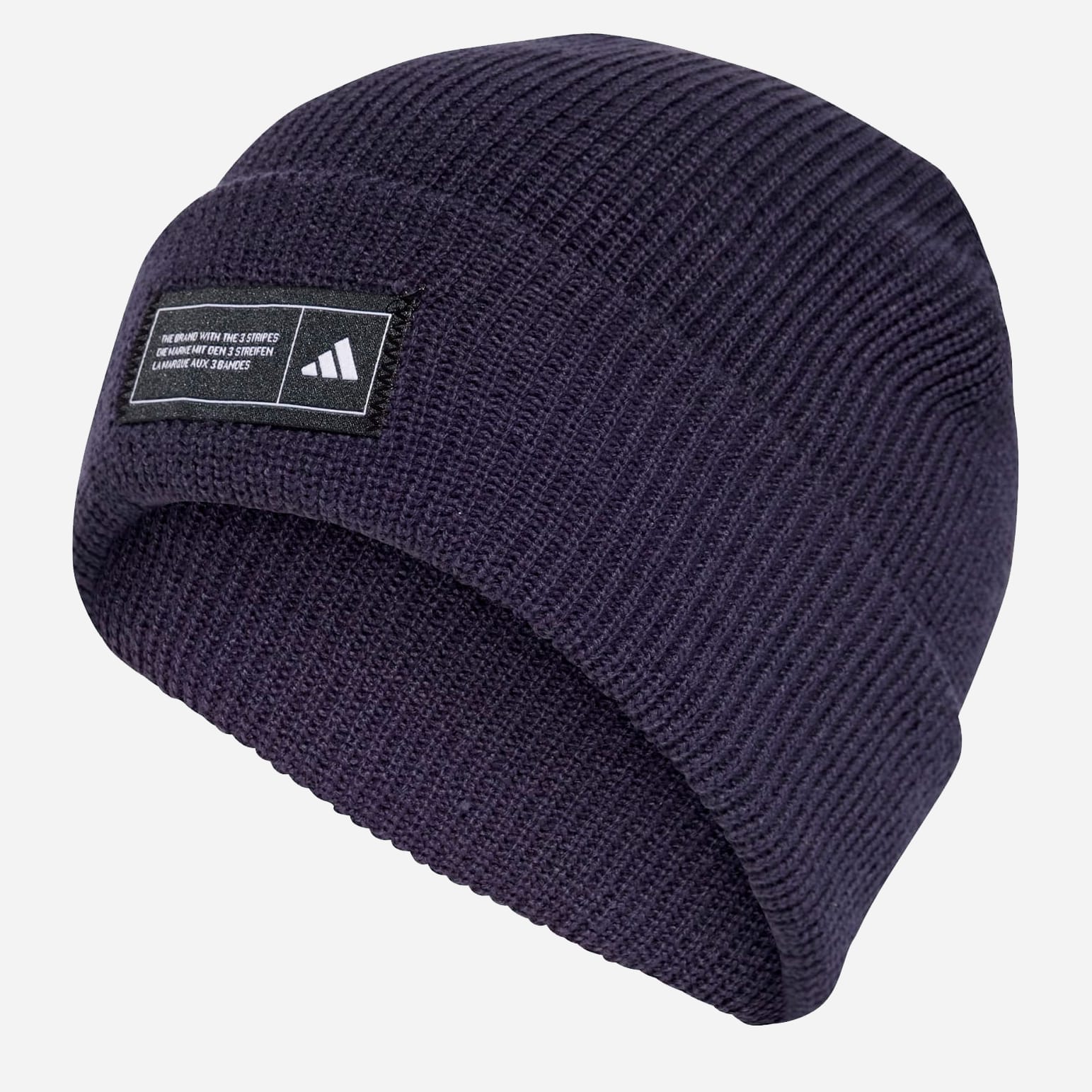 Акція на Шапка Adidas Ess Beanie Cuff IY5256 56 Синя від Rozetka