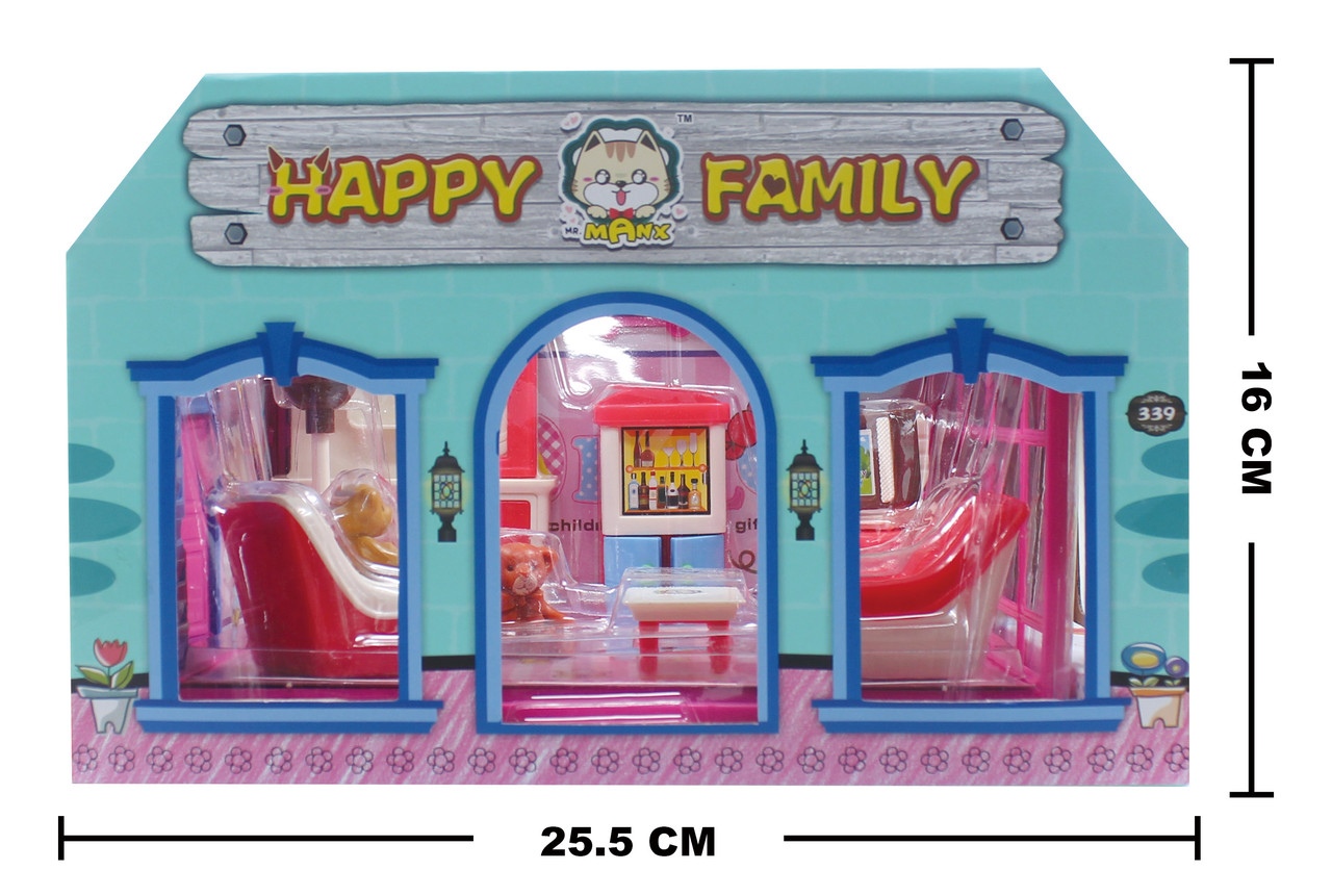

Игровой набор-конструктор Mr.Manx Happy Family Гостиная (HY-041AE) (6910010980411)